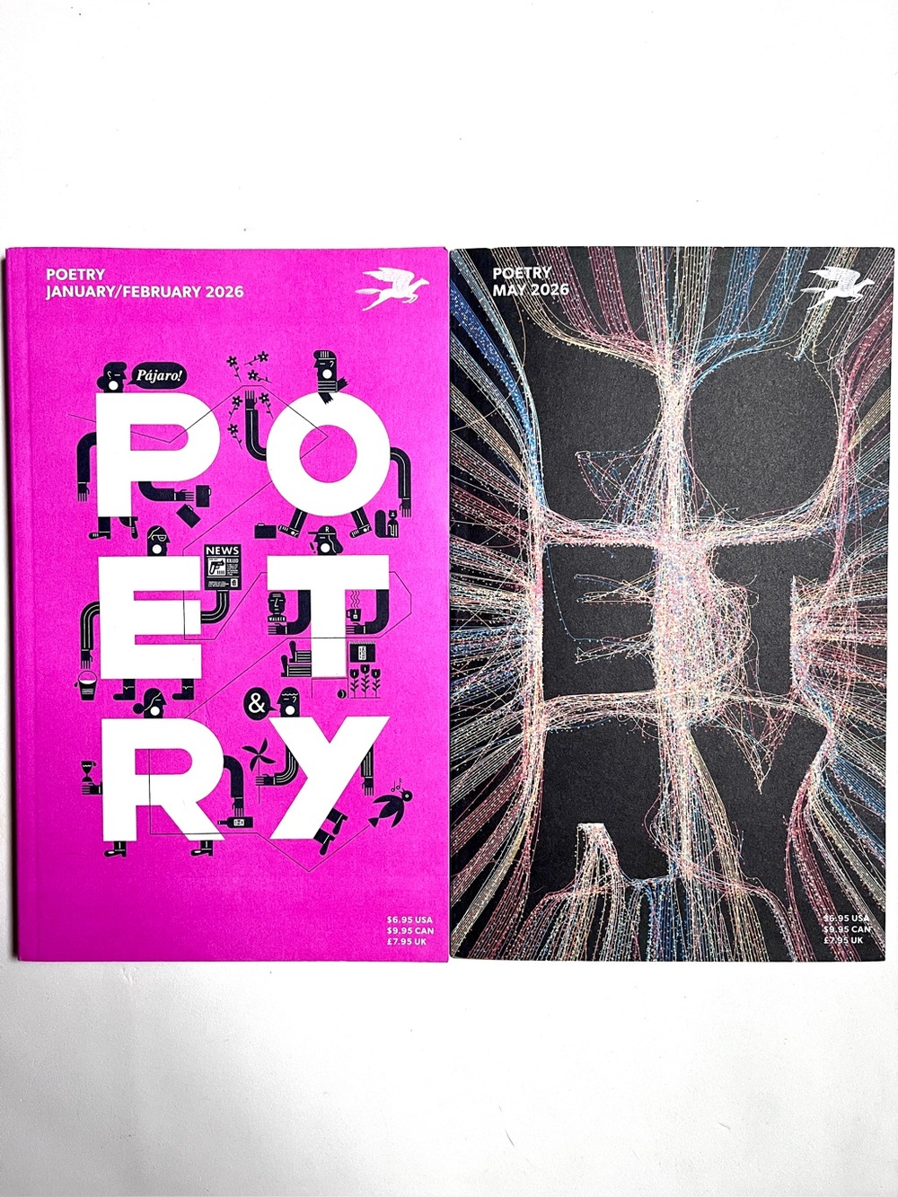 2 Poetry Foundations Issues Jan/Feb 2026 Vol 227 # 4. & May 2026 Vol 228 # 2 NEW